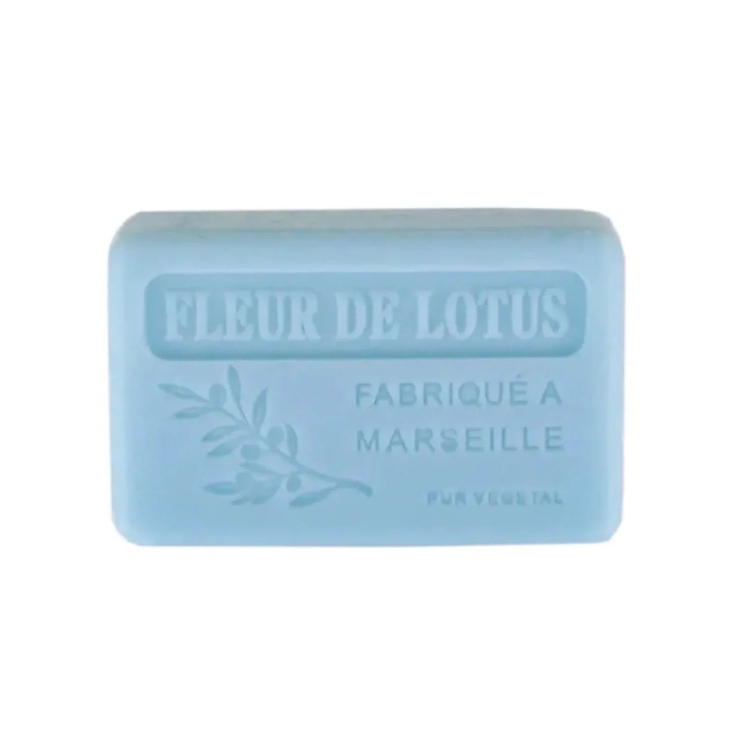 Savon de Marseille 125 g – parfumé à la fleur de lotus