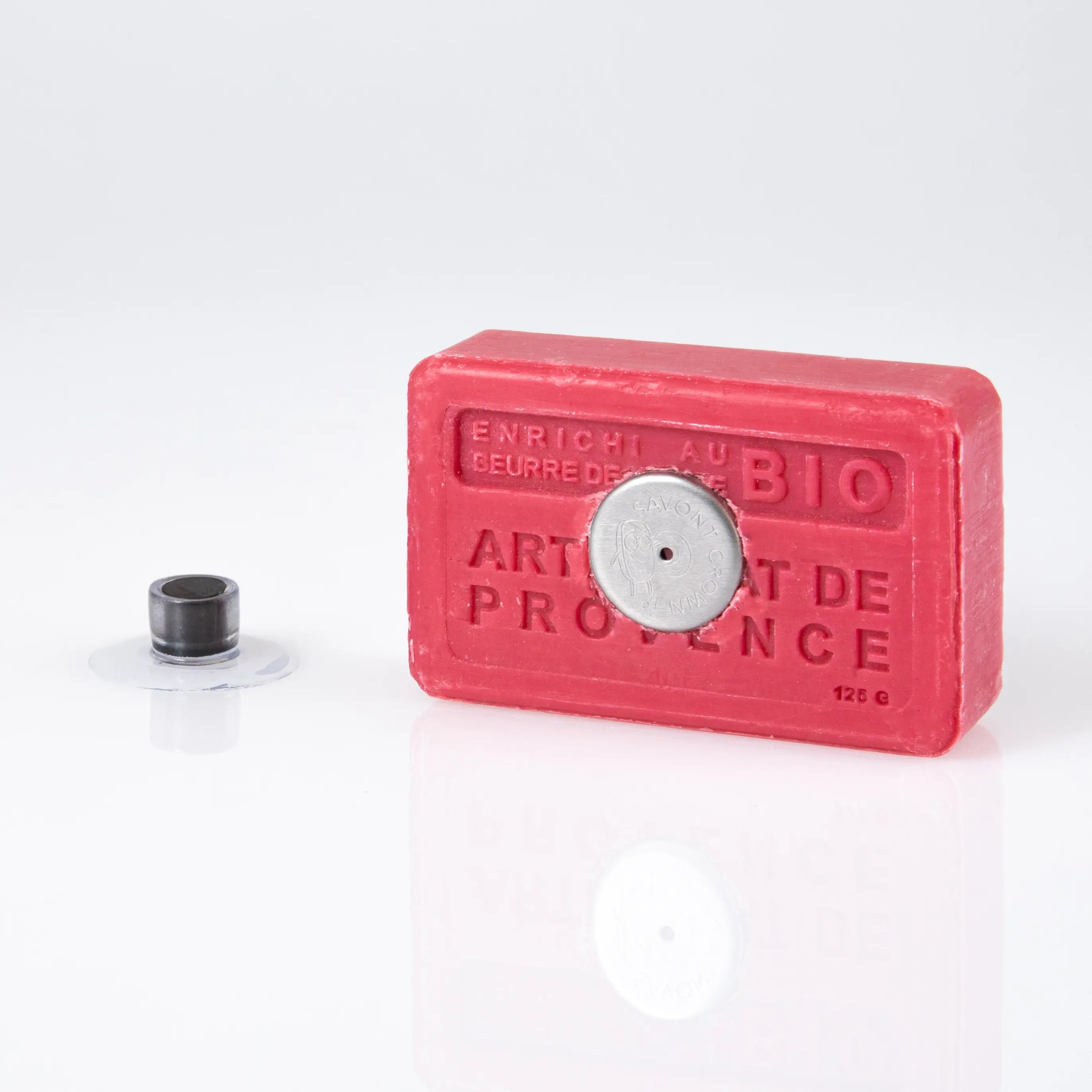 Floating Marseille Soap Set – Raspberry