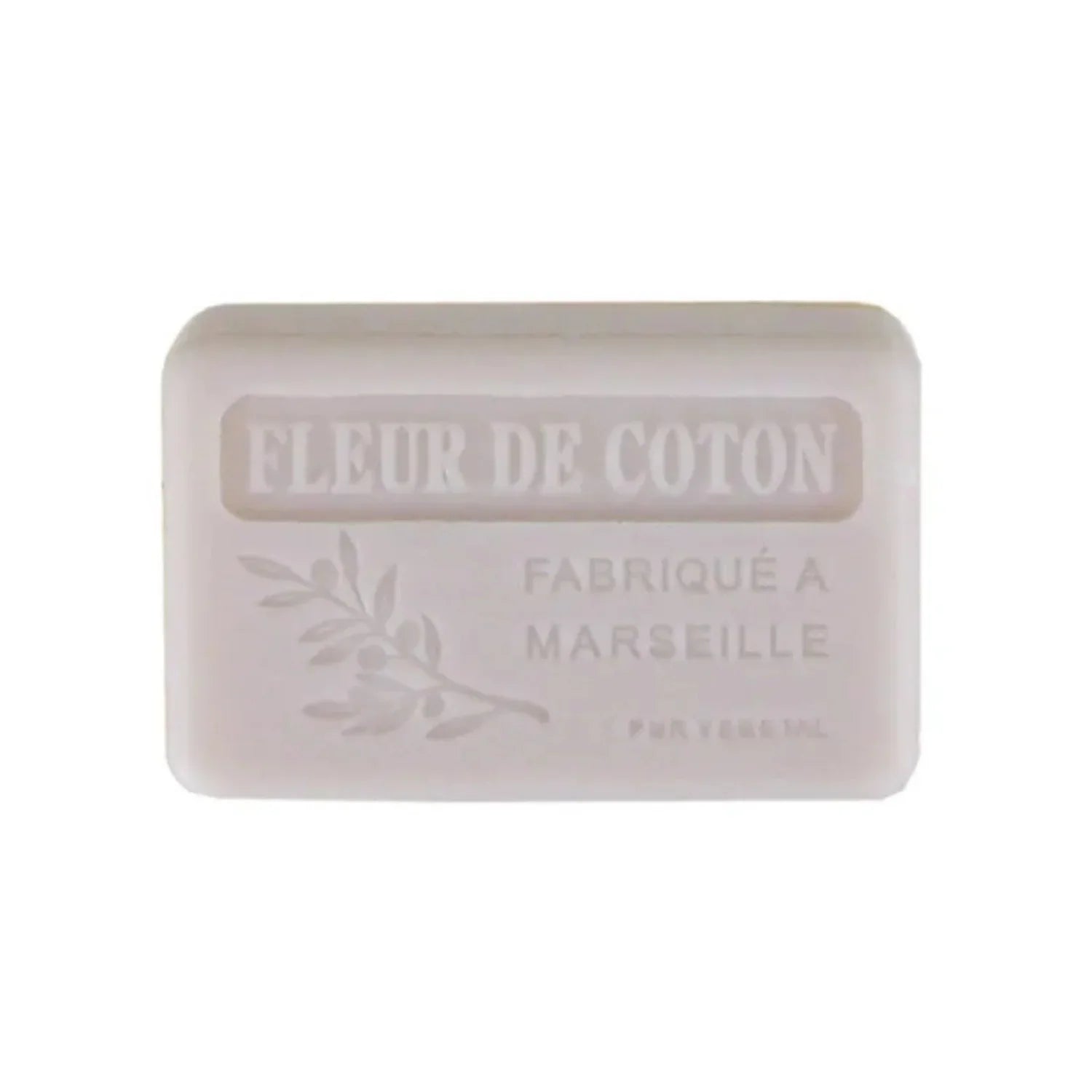 Marseille Soap 125 g – Cotton Flower Fragrance (Savon de Marseille)