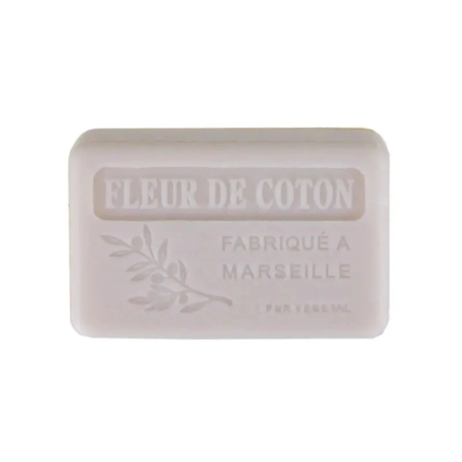 Savon de Marseille 125 g – parfumé à la fleur de coton