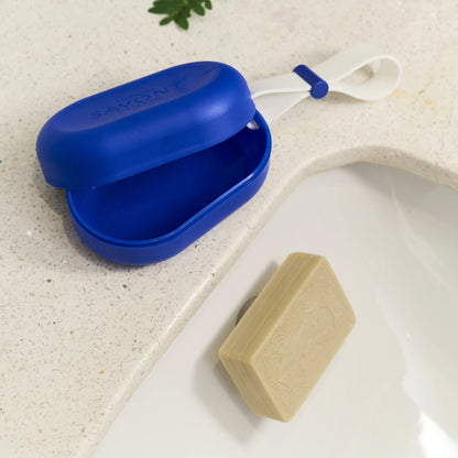 Traveler boîte à savon – bleue