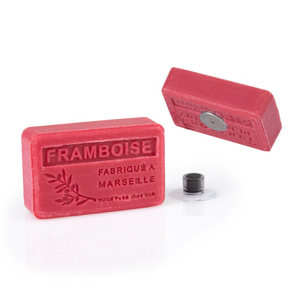 Floating Marseille Soap Set – Raspberry